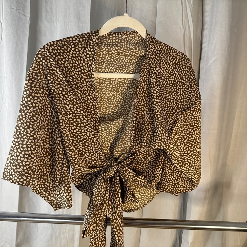 Brown Swimsuit Cover Up